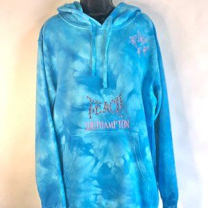 Southampton Embroidered Tie Dye Sweatshirt Hoodie